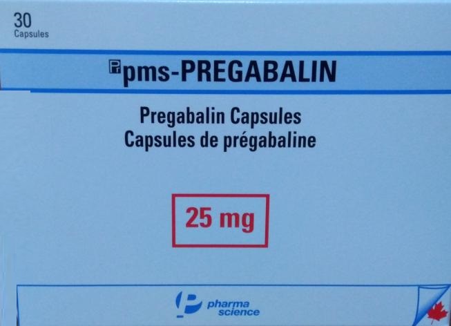 PMS-Pregabalin 25mg